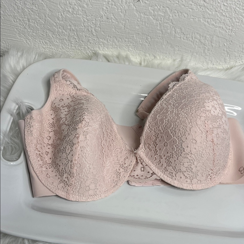 Jessica Simpson Lace Women's Bra in Blush Pink